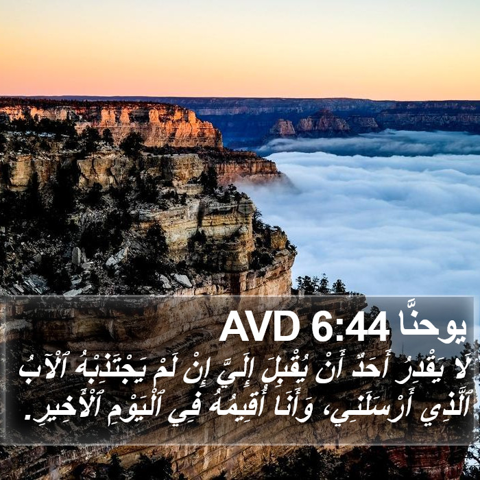 يوحنَّا 6:44 AVD Bible Study