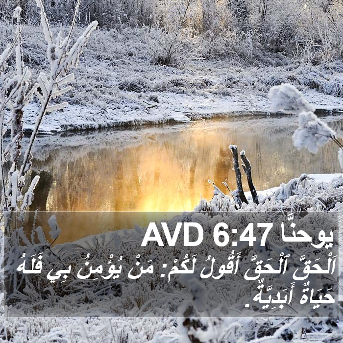 يوحنَّا 6:47 AVD Bible Study