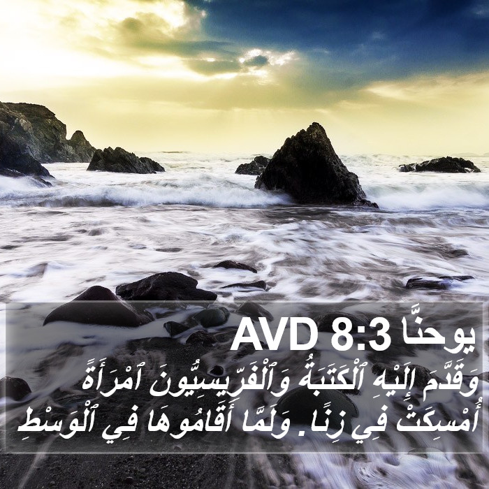 يوحنَّا 8:3 AVD Bible Study