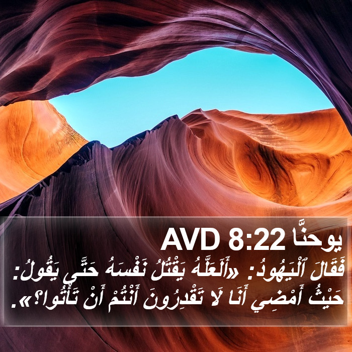 يوحنَّا 8:22 AVD Bible Study