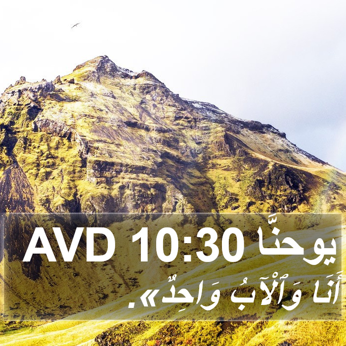 يوحنَّا 10:30 AVD Bible Study