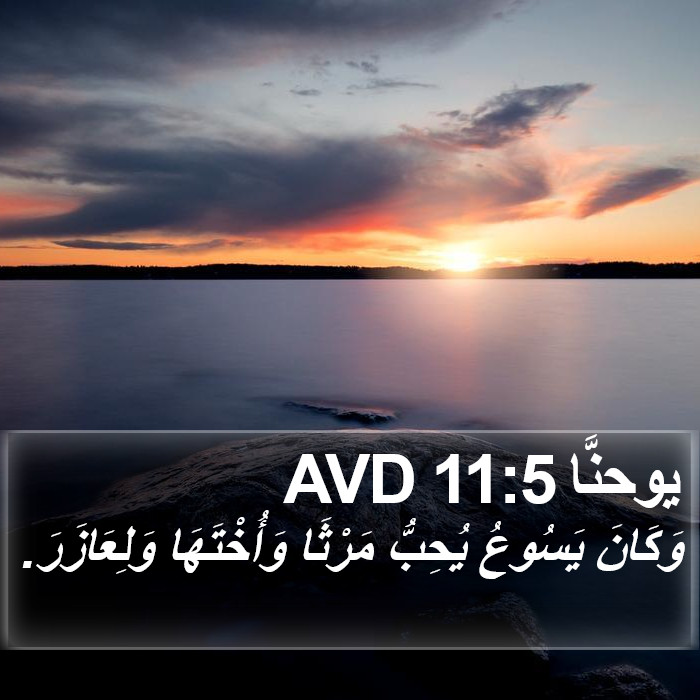 يوحنَّا 11:5 AVD Bible Study