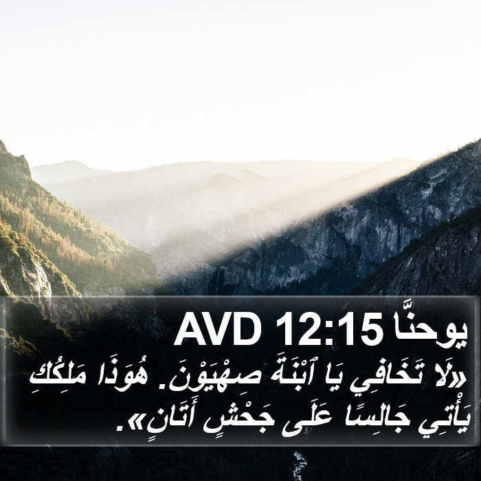 يوحنَّا 12:15 AVD Bible Study