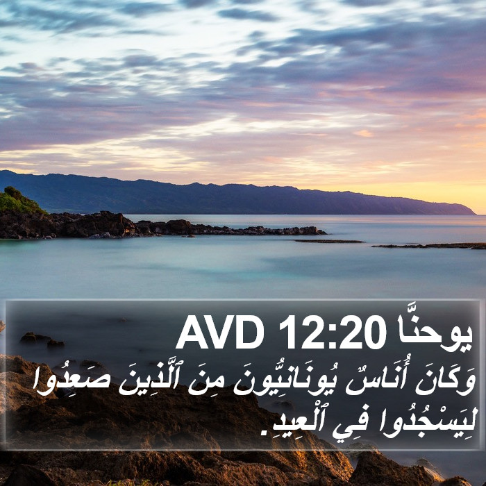 يوحنَّا 12:20 AVD Bible Study