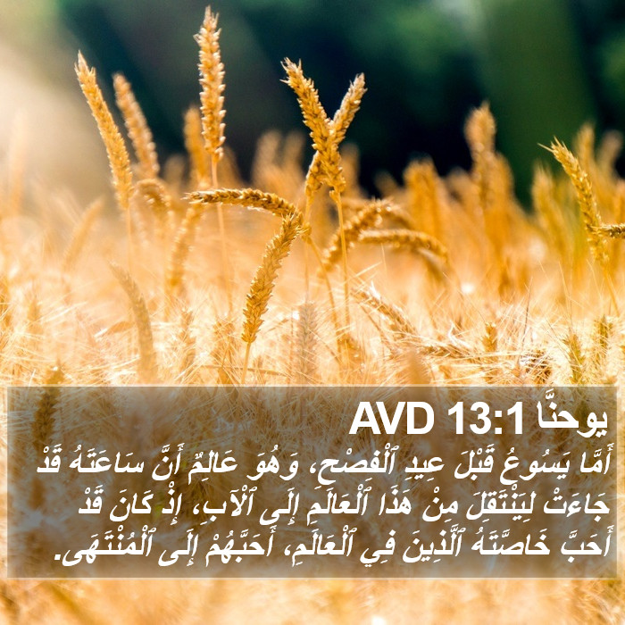 يوحنَّا 13:1 AVD Bible Study