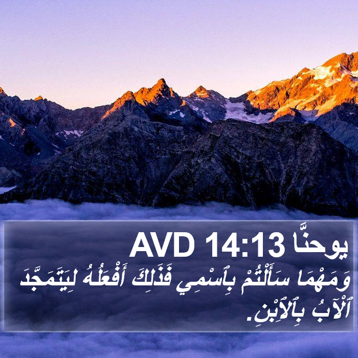 يوحنَّا 14:13 AVD Bible Study