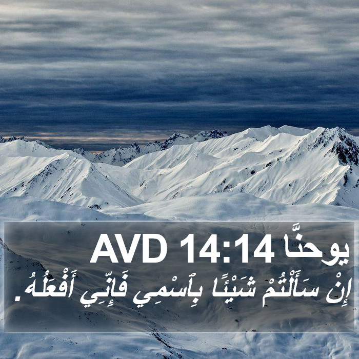 يوحنَّا 14:14 AVD Bible Study