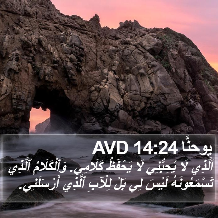يوحنَّا 14:24 AVD Bible Study