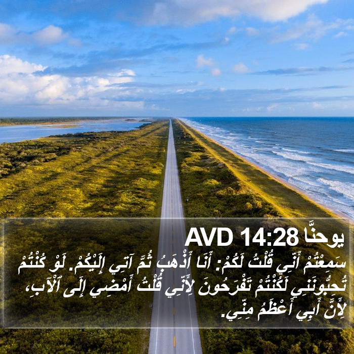 يوحنَّا 14:28 AVD Bible Study