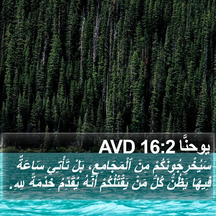 يوحنَّا 16:2 AVD Bible Study