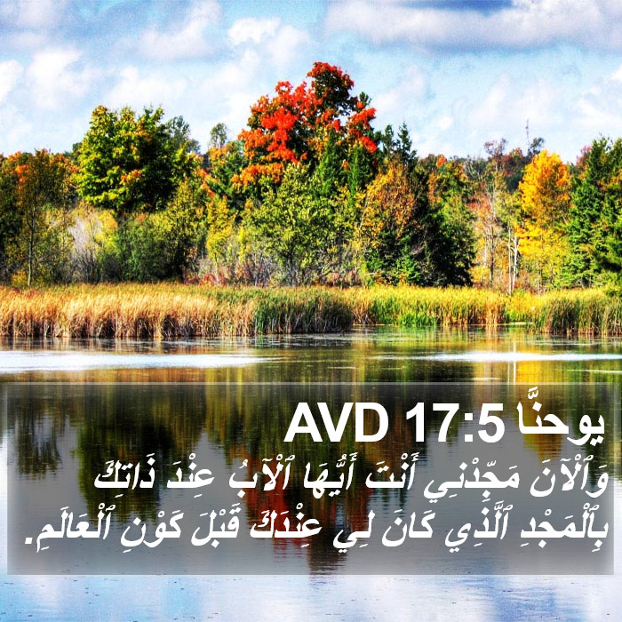 يوحنَّا 17:5 AVD Bible Study