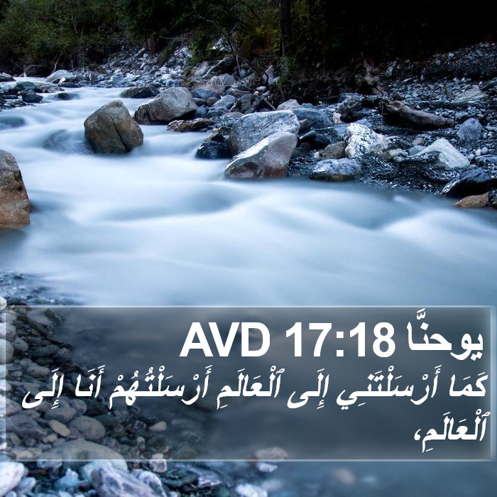 يوحنَّا 17:18 AVD Bible Study
