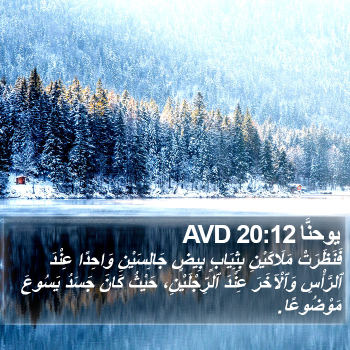 يوحنَّا 20:12 AVD Bible Study