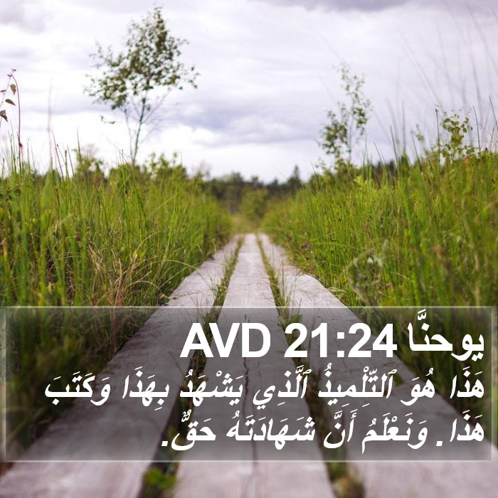 يوحنَّا 21:24 AVD Bible Study