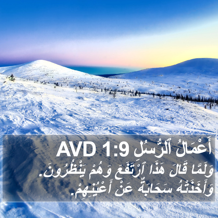 أَعْمَالُ ٱلرُّسُلِ 1:9 AVD Bible Study