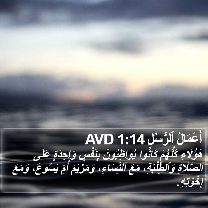 أَعْمَالُ ٱلرُّسُلِ 1:14 AVD Bible Study