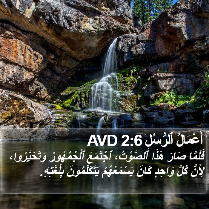 أَعْمَالُ ٱلرُّسُلِ 2:6 AVD Bible Study