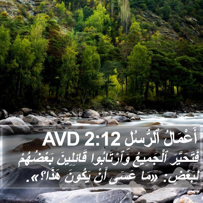 أَعْمَالُ ٱلرُّسُلِ 2:12 AVD Bible Study