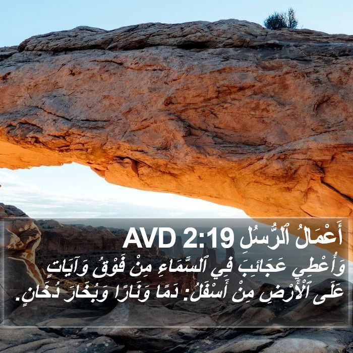 أَعْمَالُ ٱلرُّسُلِ 2:19 AVD Bible Study