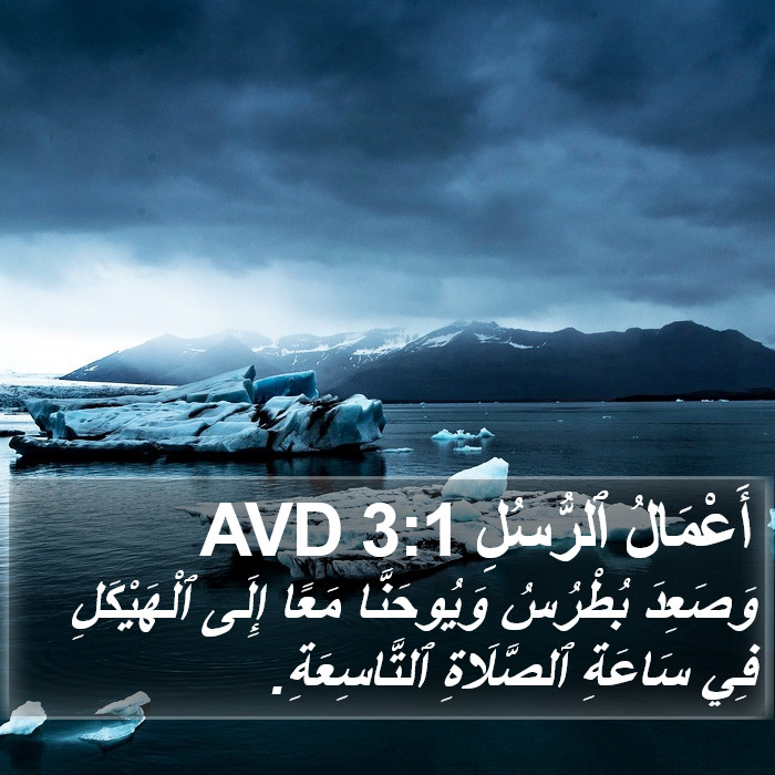 أَعْمَالُ ٱلرُّسُلِ 3:1 AVD Bible Study