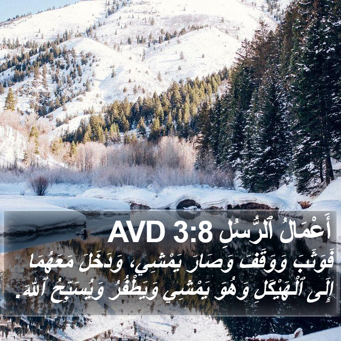 أَعْمَالُ ٱلرُّسُلِ 3:8 AVD Bible Study