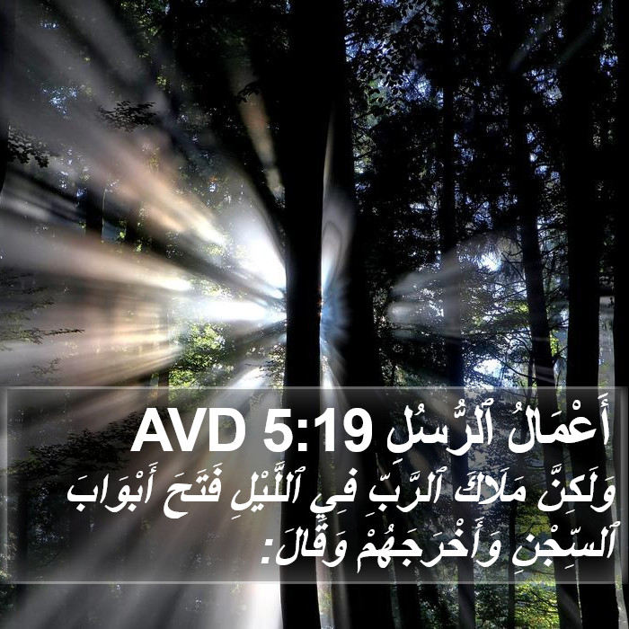 أَعْمَالُ ٱلرُّسُلِ 5:19 AVD Bible Study