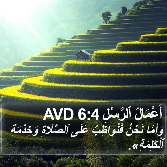 أَعْمَالُ ٱلرُّسُلِ 6:4 AVD Bible Study