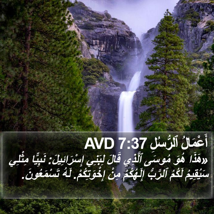 أَعْمَالُ ٱلرُّسُلِ 7:37 AVD Bible Study
