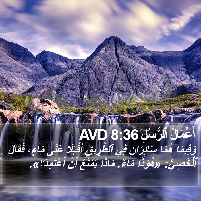 أَعْمَالُ ٱلرُّسُلِ 8:36 AVD Bible Study