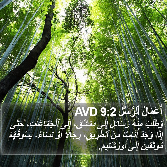 أَعْمَالُ ٱلرُّسُلِ 9:2 AVD Bible Study