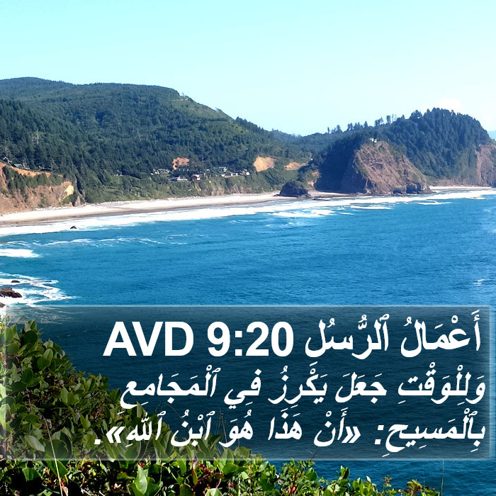أَعْمَالُ ٱلرُّسُلِ 9:20 AVD Bible Study