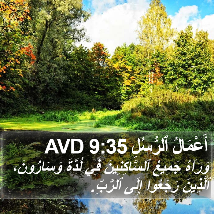 أَعْمَالُ ٱلرُّسُلِ 9:35 AVD Bible Study