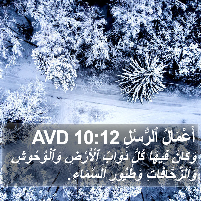 أَعْمَالُ ٱلرُّسُلِ 10:12 AVD Bible Study
