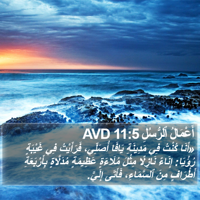 أَعْمَالُ ٱلرُّسُلِ 11:5 AVD Bible Study
