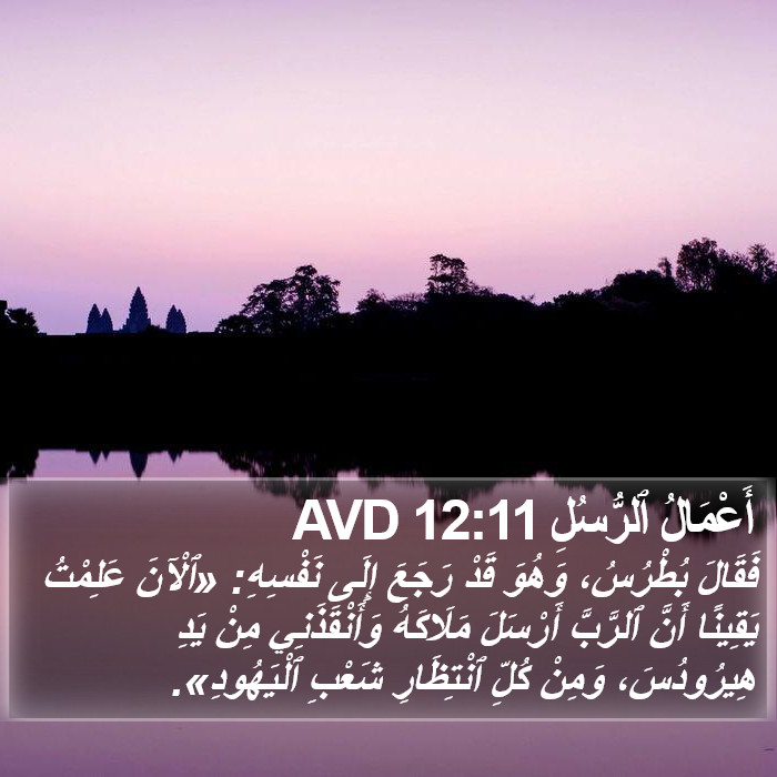 أَعْمَالُ ٱلرُّسُلِ 12:11 AVD Bible Study