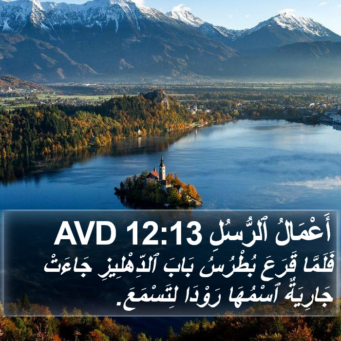 أَعْمَالُ ٱلرُّسُلِ 12:13 AVD Bible Study