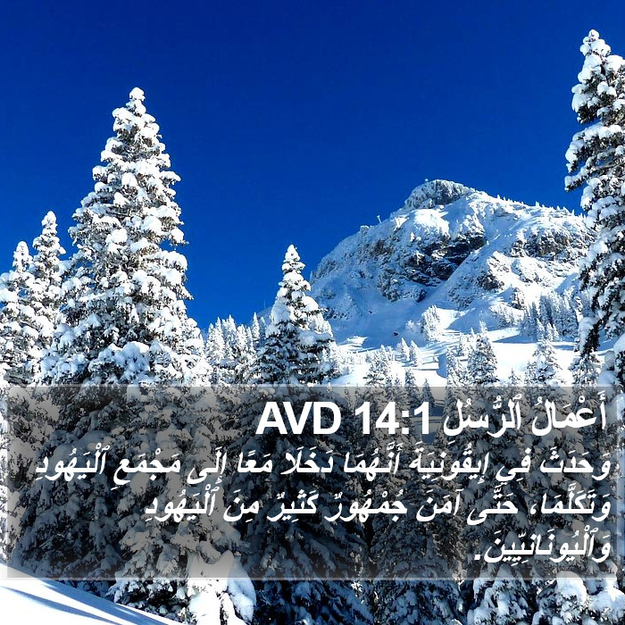 أَعْمَالُ ٱلرُّسُلِ 14:1 AVD Bible Study