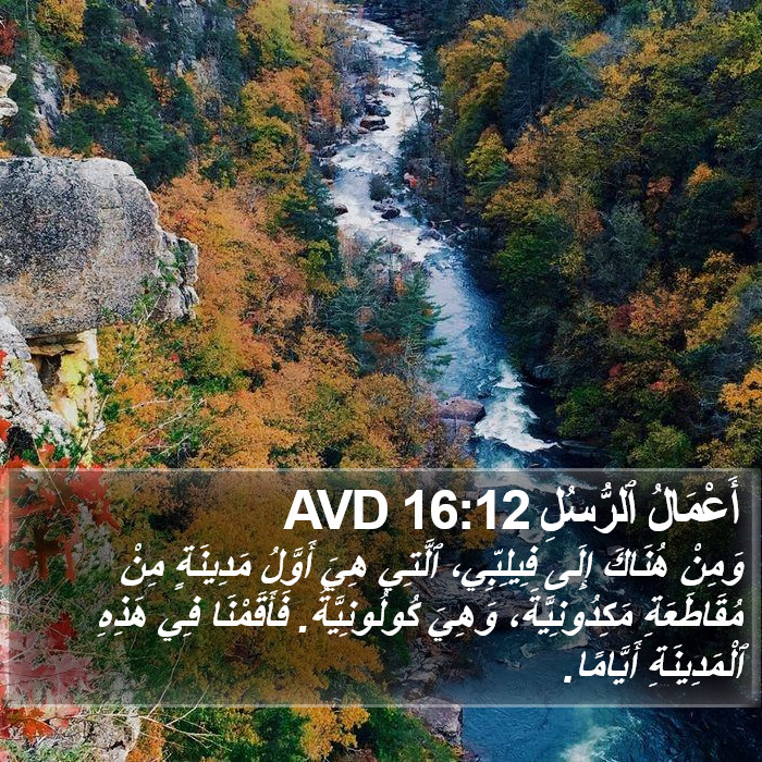 أَعْمَالُ ٱلرُّسُلِ 16:12 AVD Bible Study