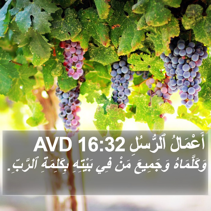 أَعْمَالُ ٱلرُّسُلِ 16:32 AVD Bible Study