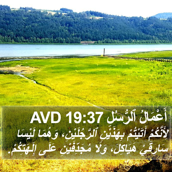 أَعْمَالُ ٱلرُّسُلِ 19:37 AVD Bible Study