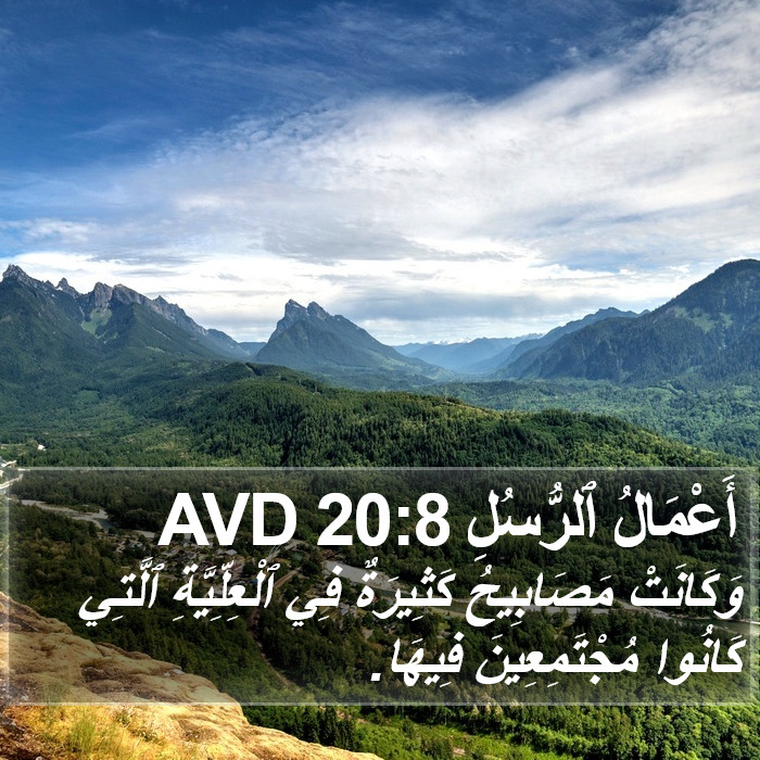 أَعْمَالُ ٱلرُّسُلِ 20:8 AVD Bible Study
