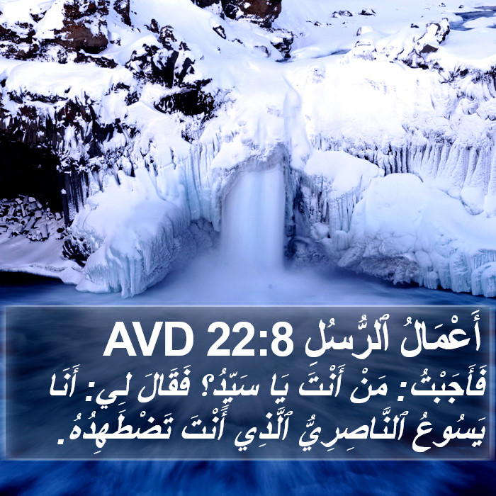 أَعْمَالُ ٱلرُّسُلِ 22:8 AVD Bible Study