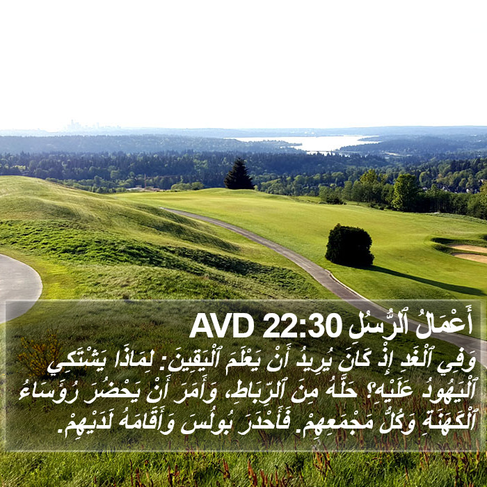 أَعْمَالُ ٱلرُّسُلِ 22:30 AVD Bible Study