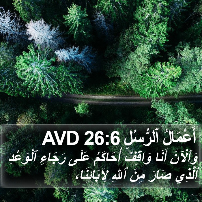 أَعْمَالُ ٱلرُّسُلِ 26:6 AVD Bible Study