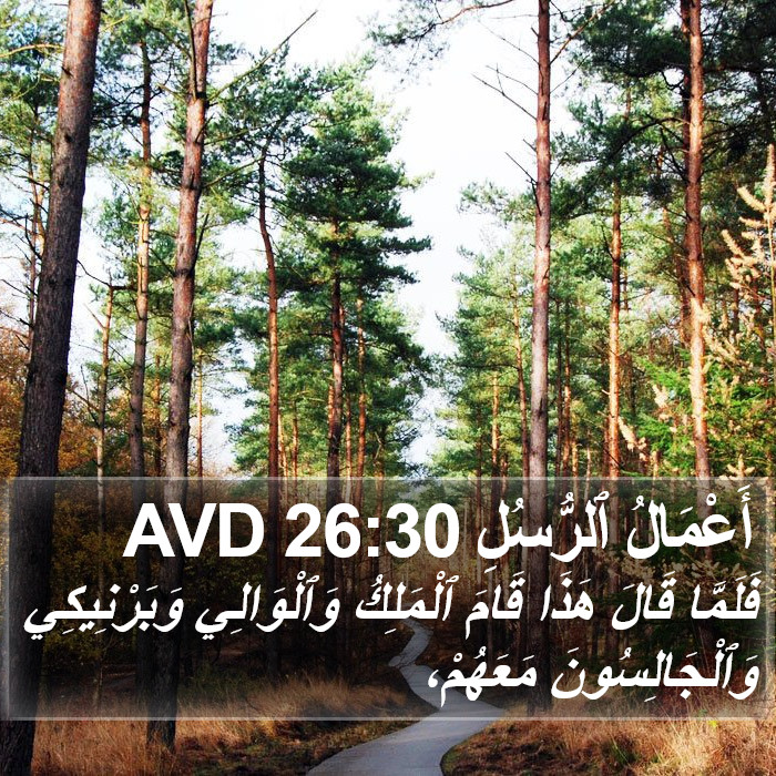 أَعْمَالُ ٱلرُّسُلِ 26:30 AVD Bible Study