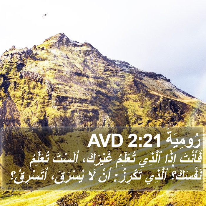 رُومِيَةَ 2:21 AVD Bible Study