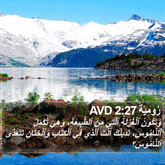 رُومِيَةَ 2:27 AVD Bible Study