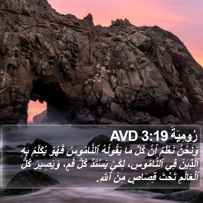 رُومِيَةَ 3:19 AVD Bible Study