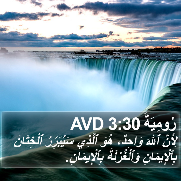 رُومِيَةَ 3:30 AVD Bible Study