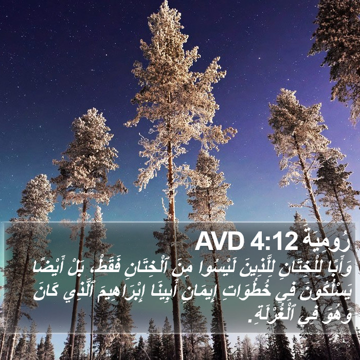 رُومِيَةَ 4:12 AVD Bible Study